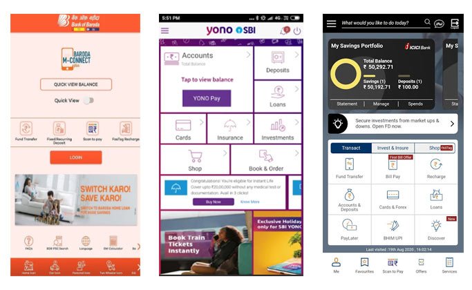 bank apps india