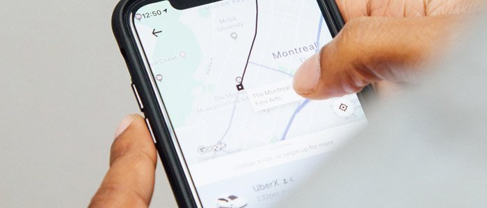 Uber app